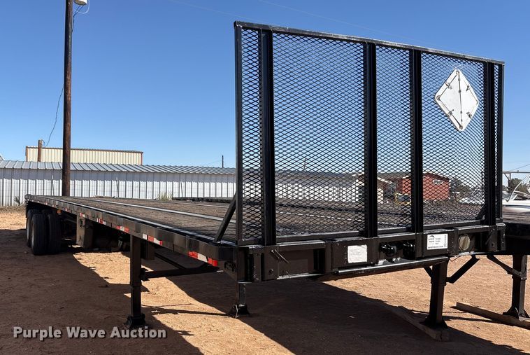 image for item EF6305 1987 Trailermobile flatbed trailer