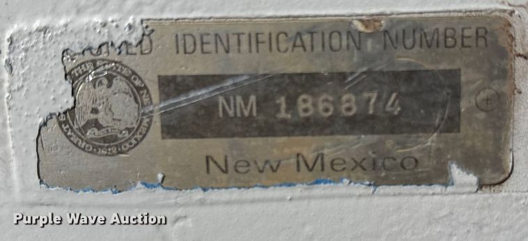 image for item EF6306 2007 Shop Built 130BBL vacuum trailer