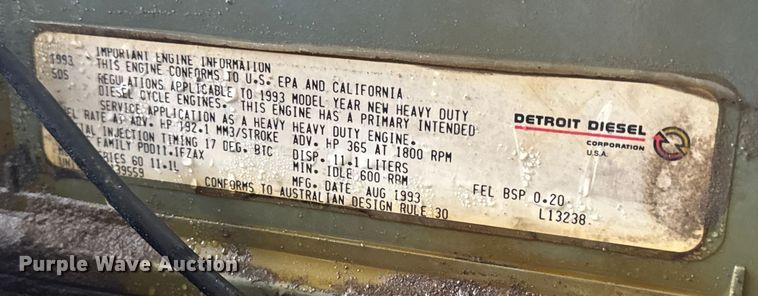 image for item EN0828 Detroit Diesel Series 60 engine