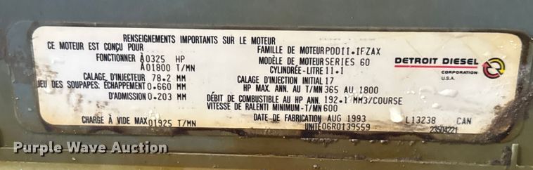 image for item EN0828 Detroit Diesel Series 60 engine