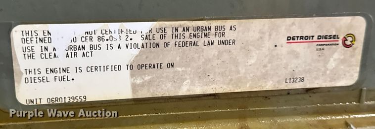 image for item EN0828 Detroit Diesel Series 60 engine