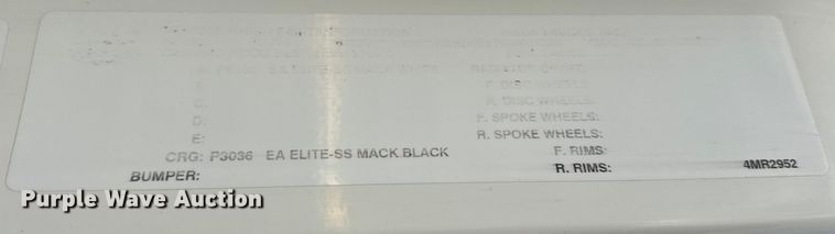 image for item ER0390 2012 Mack TD713  semi truck