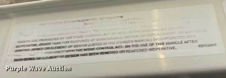 image for item ER0390 2012 Mack TD713  semi truck