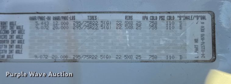 image for item FB0540 2012 Freightliner Cascadia semi truck