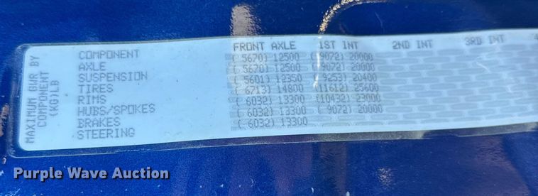 image for item FB0542 2016 Freightliner Cascadia semi truck