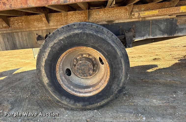 image for item FB0546 1996 Freightliner FL70 dump flatbed truck