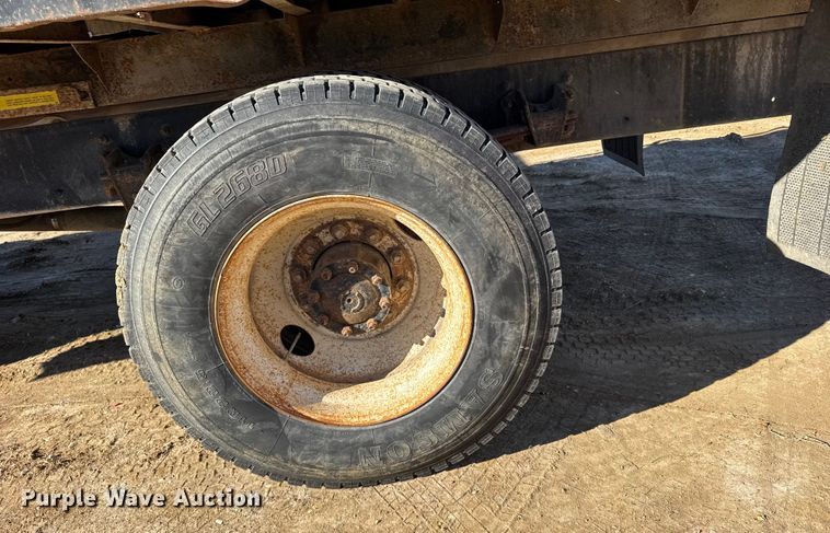 image for item FB0546 1996 Freightliner FL70 dump flatbed truck