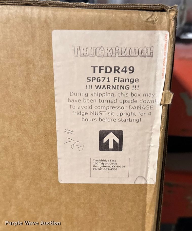 image for item FB0585 (2) Truck Pride TFDR 49 sleeper refrigerators