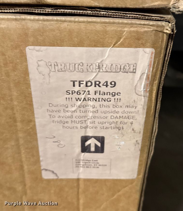 image for item FB0585 (2) Truck Pride TFDR 49 sleeper refrigerators