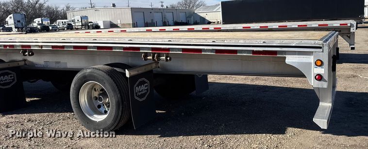 image for item FB0591 2019 Mac Trailer Manufacturing flatbed trailer