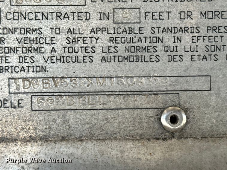 image for item FB0592 2021 Doonan  flatbed trailer