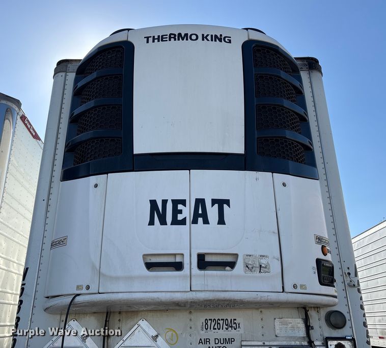 image for item YA1369 2017 CIMC 1RLR5305 refrigerated van trailer