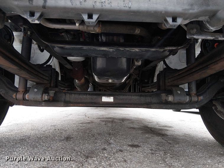 image for item YA1506 2018 Hino 268A flatbed truck