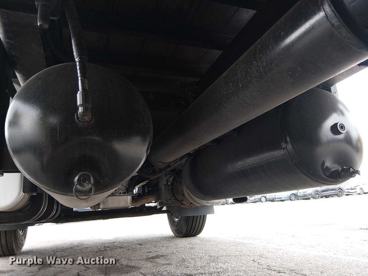 image for item YA1506 2018 Hino 268A flatbed truck