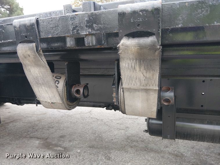 image for item YA1506 2018 Hino 268A flatbed truck