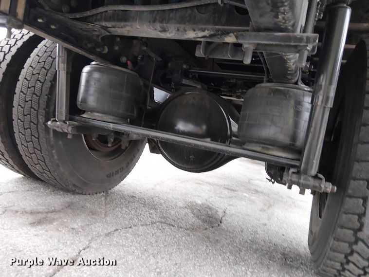 image for item YA1506 2018 Hino 268A flatbed truck