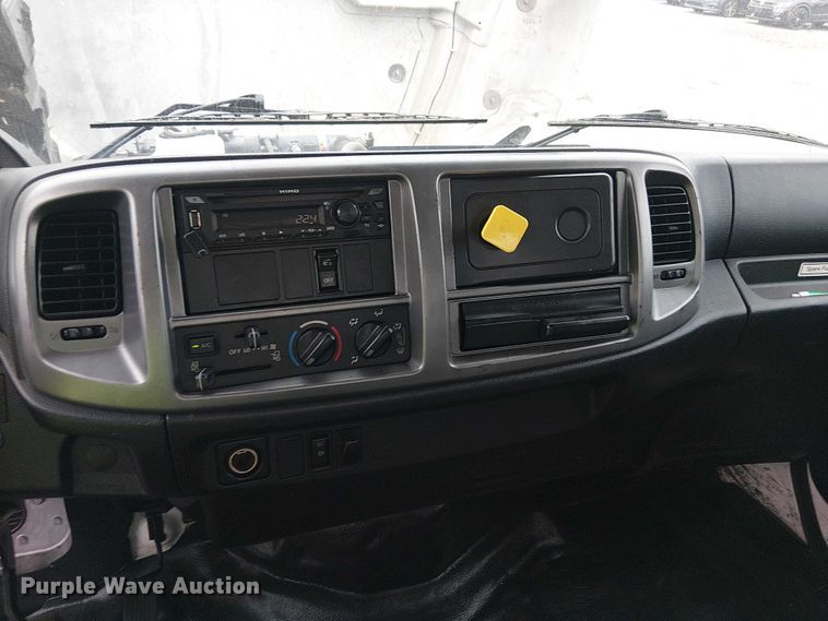 image for item YA1506 2018 Hino 268A flatbed truck