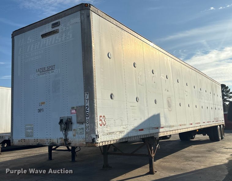 image for item YA1670 1999 Wabash DVCVHPC dry van trailer