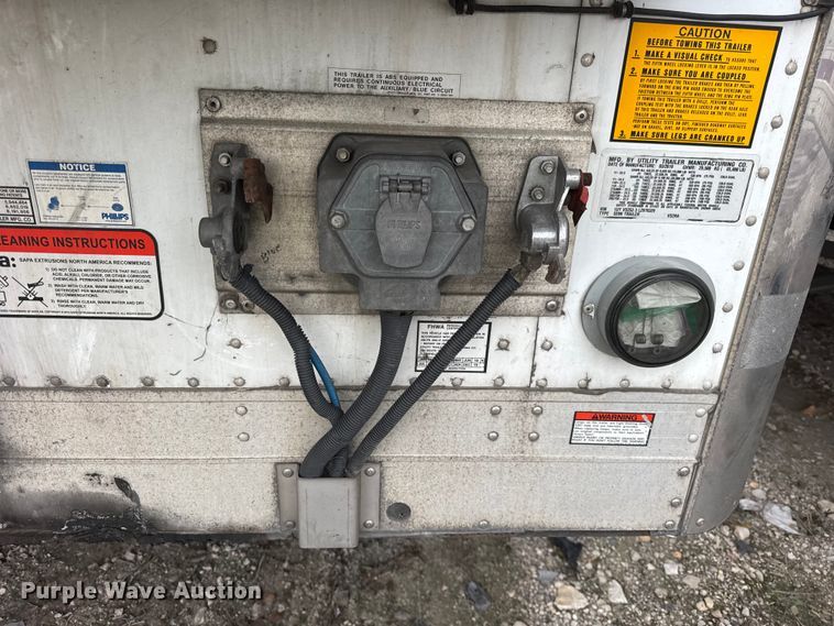 image for item YA1818 2020 Utility VS2RA refrigerated van trailer