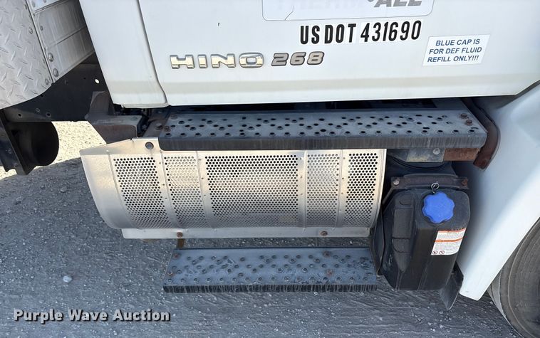 image for item YA1932 2016 Hino 268 box truck