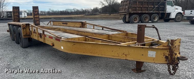 image for item DQ4202 2008 Belshe Industries DB9T equipment trailer