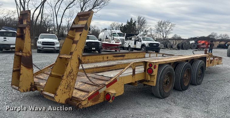 image for item DQ4202 2008 Belshe Industries DB9T equipment trailer