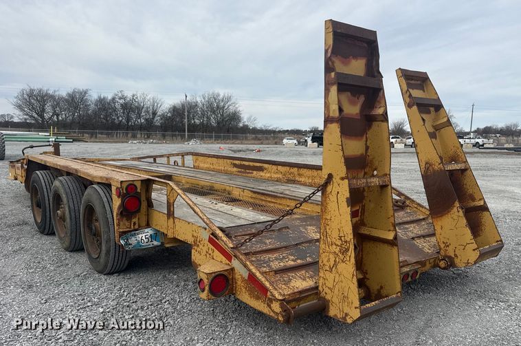 image for item DQ4202 2008 Belshe Industries DB9T equipment trailer