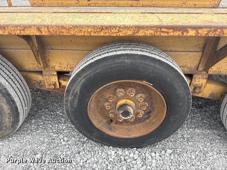 image for item DQ4202 2008 Belshe Industries DB9T equipment trailer