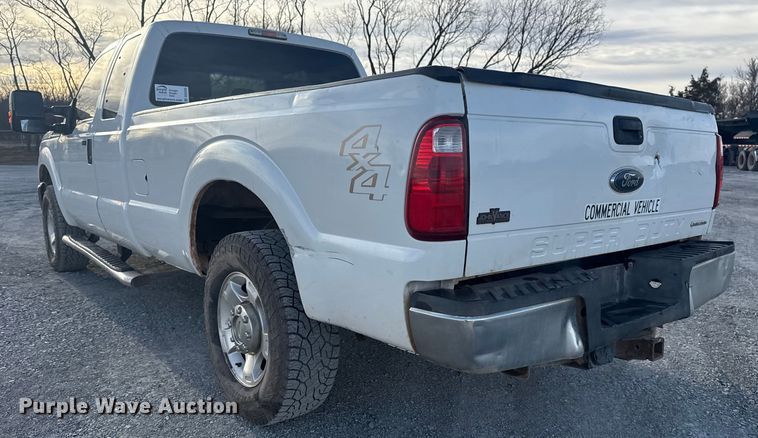 image for item DQ4205 2013 Ford F250 Super Duty Ext. Cab pickup truck