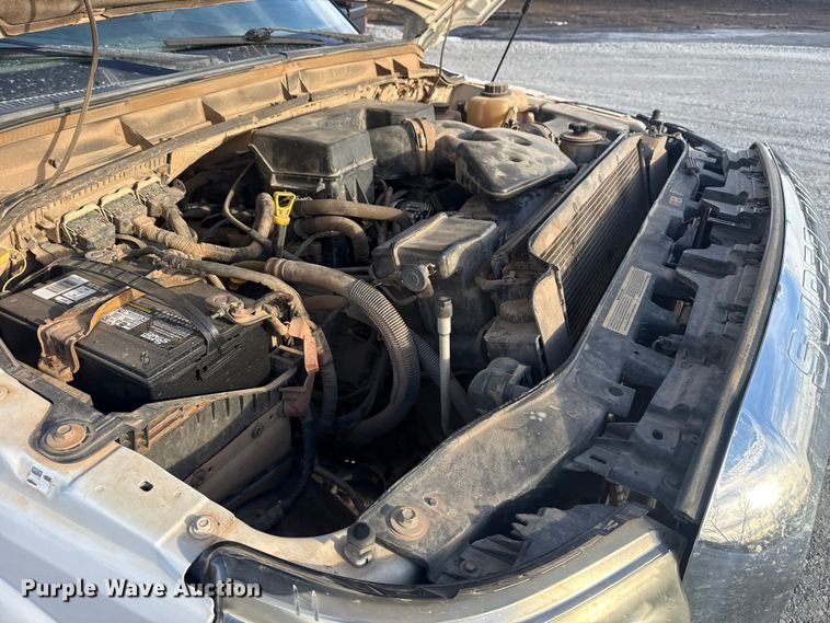 image for item DQ4205 2013 Ford F250 Super Duty Ext. Cab pickup truck