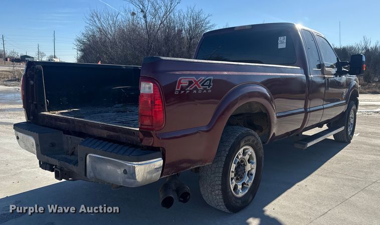 image for item DQ4216 2012 Ford F250 Super Duty Ext. Cab pickup truck