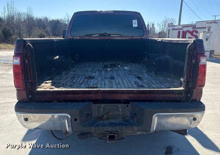 image for item DQ4216 2012 Ford F250 Super Duty Ext. Cab pickup truck