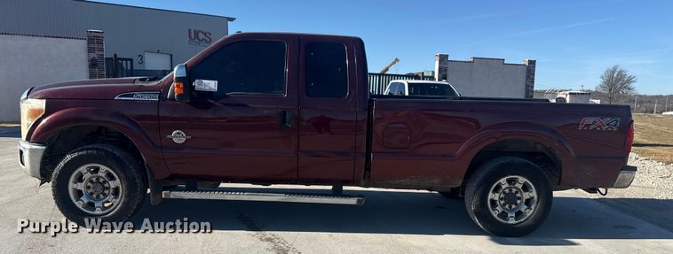 image for item DQ4216 2012 Ford F250 Super Duty Ext. Cab pickup truck