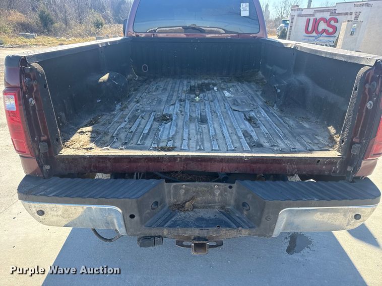 image for item DQ4216 2012 Ford F250 Super Duty Ext. Cab pickup truck