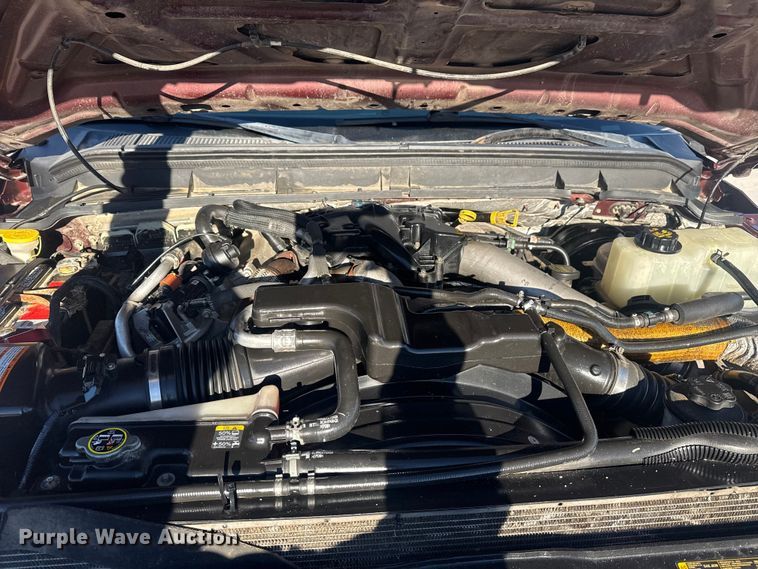 image for item DQ4216 2012 Ford F250 Super Duty Ext. Cab pickup truck