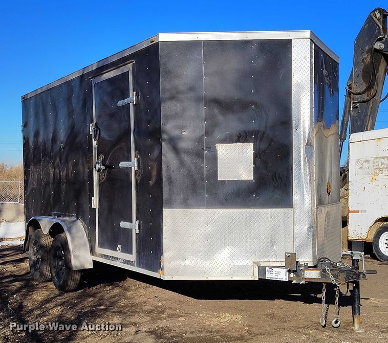 image for item DT0847 2020 Lark United Manufacturing enclosed cargo trailer