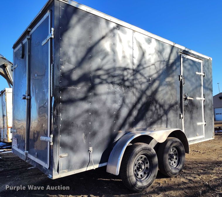 image for item DT0847 2020 Lark United Manufacturing enclosed cargo trailer