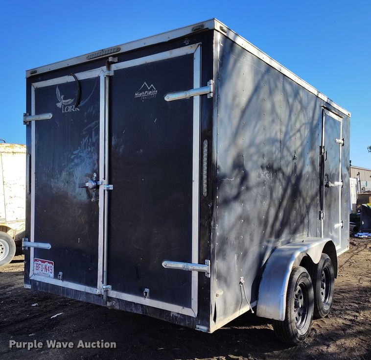 image for item DT0847 2020 Lark United Manufacturing enclosed cargo trailer