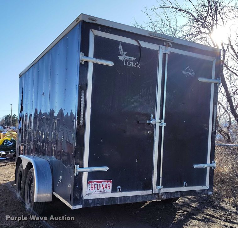 image for item DT0847 2020 Lark United Manufacturing enclosed cargo trailer