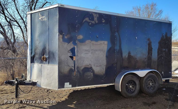 image for item DT0847 2020 Lark United Manufacturing enclosed cargo trailer
