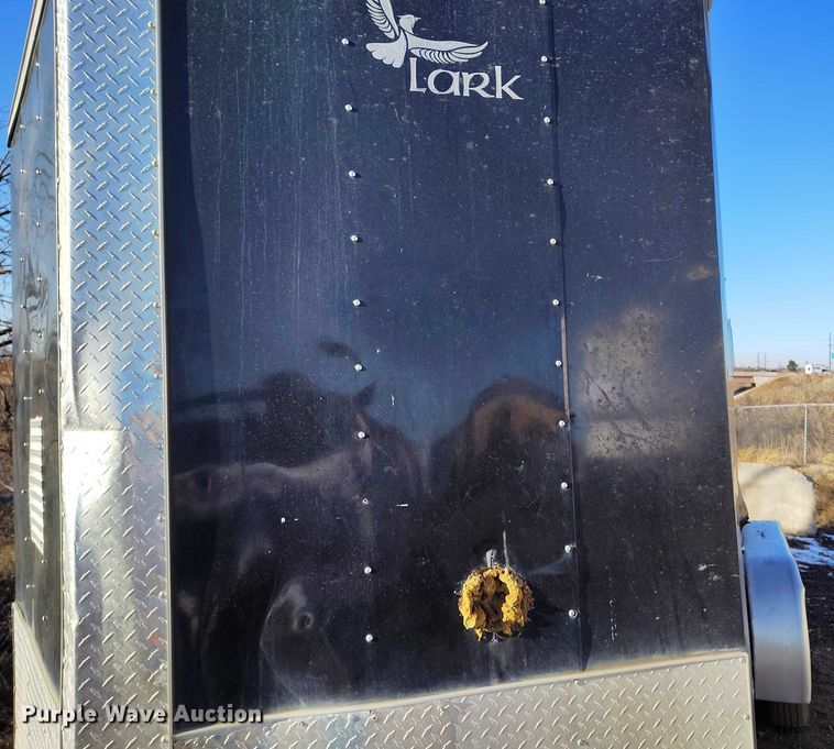 image for item DT0847 2020 Lark United Manufacturing enclosed cargo trailer