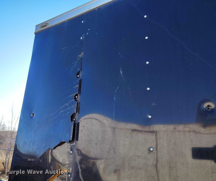 image for item DT0847 2020 Lark United Manufacturing enclosed cargo trailer