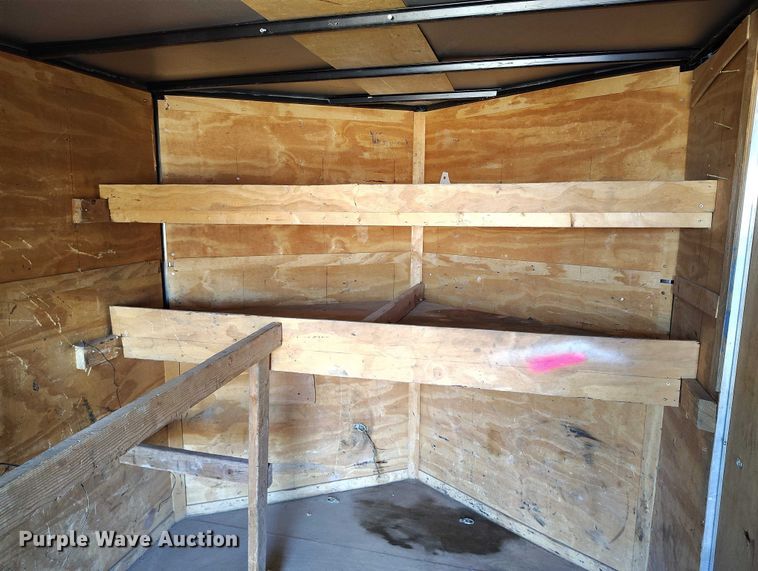 image for item DT0847 2020 Lark United Manufacturing enclosed cargo trailer