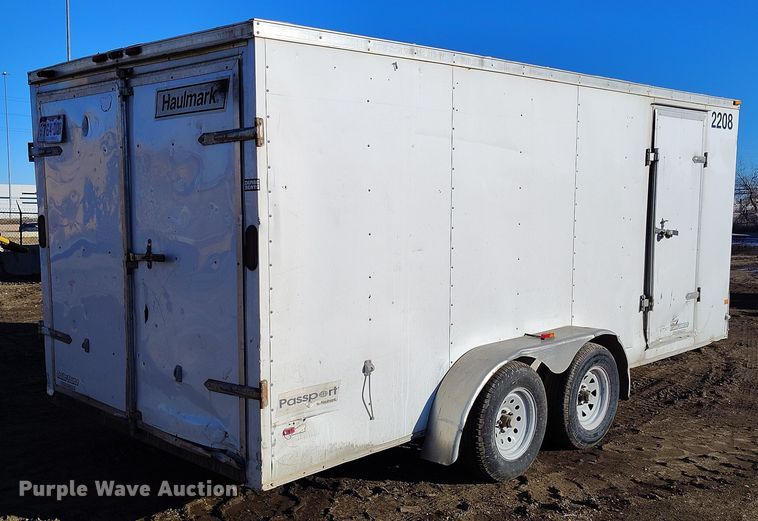 image for item DT0848 2014 Haulmark enclosed cargo trailer