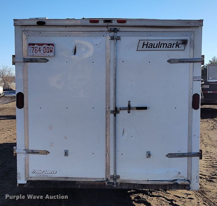 image for item DT0848 2014 Haulmark enclosed cargo trailer