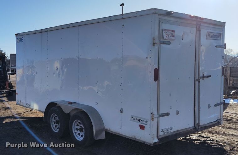 image for item DT0848 2014 Haulmark enclosed cargo trailer