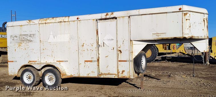 image for item DT0849 1996 W-W enclosed cargo trailer