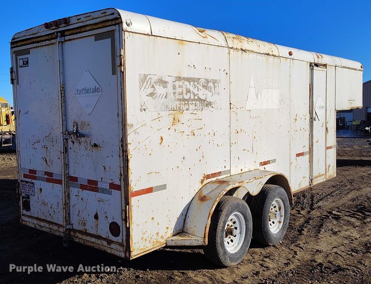 image for item DT0849 1996 W-W enclosed cargo trailer