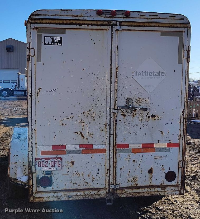 image for item DT0849 1996 W-W enclosed cargo trailer
