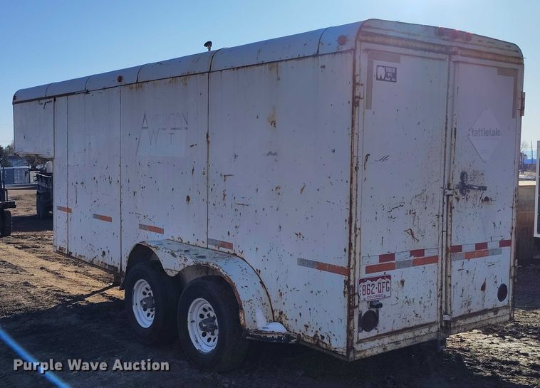 image for item DT0849 1996 W-W enclosed cargo trailer